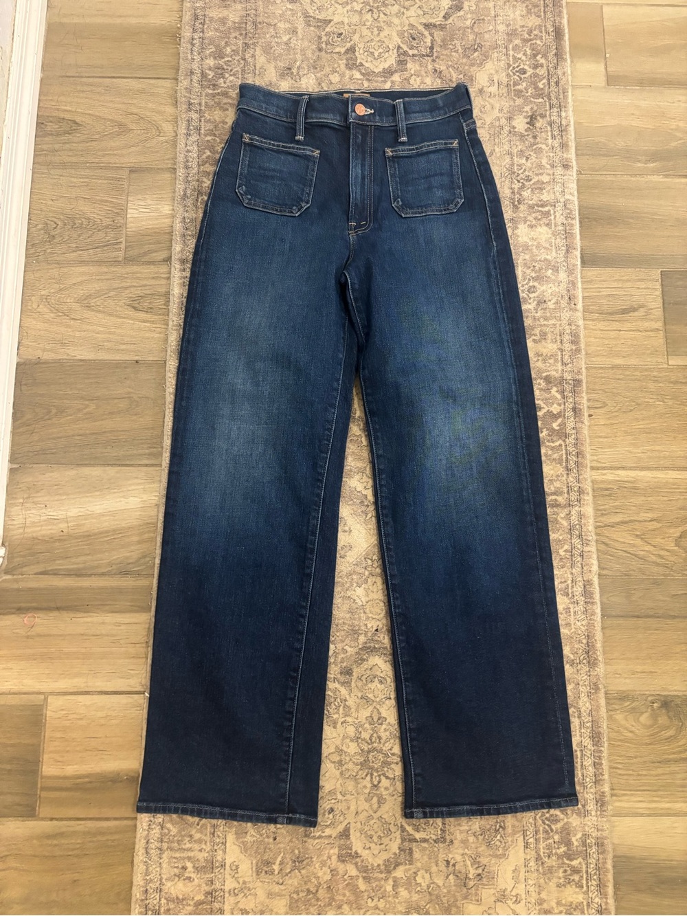 Mother Denim Patch Pocket Rambler Zip Sneak in These Boots Are Made For Walking
